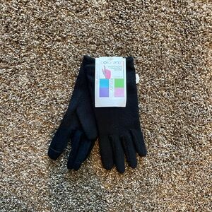 Cozy Black Fleece Gloves